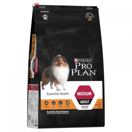 Pro Plan Canine Adult Med Chicken 15KG