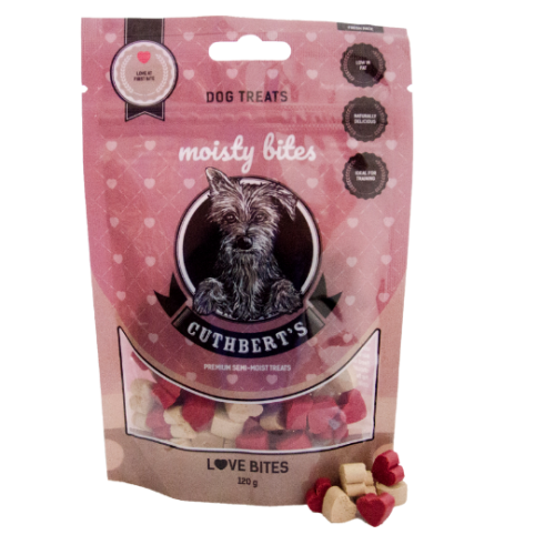 Cuthberts's Semi Moist Love Bites 120g