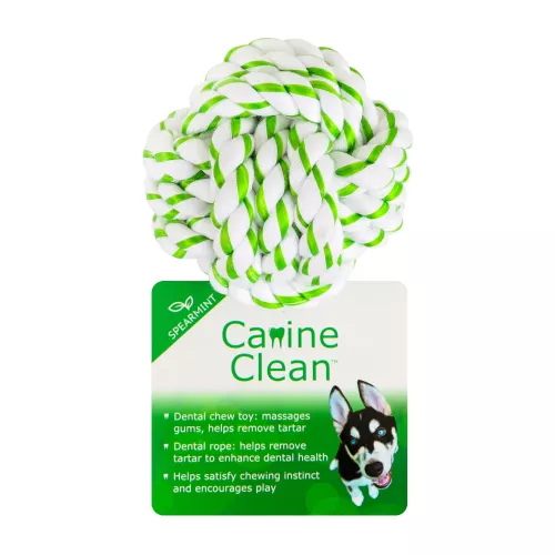 Canine Clean Dental Rope Ball 8cm