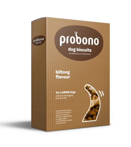 Probono Biscuits Biltong Large Dogs 1kg