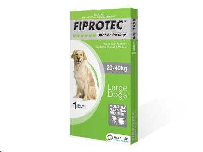 Fiprotec Dog 20 - 40kg Green