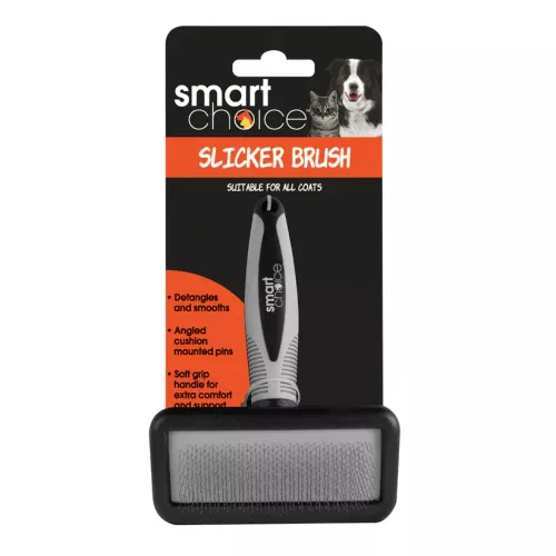 Smart Choice Slicker Grooming Brush 12cm x 17cm