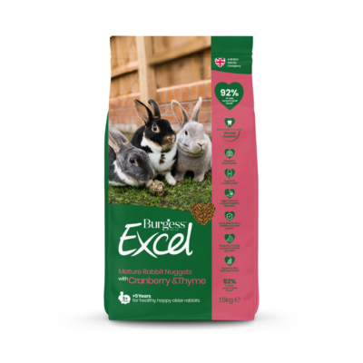 Burgess Excel Rabbit Mature Cranberry & Thyme 1.5kg