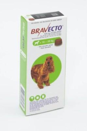 Bravecto Medium > 10 – 20 kg (Green)