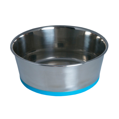 Rogz Dog Bowl Stainless Steel Slurp Large