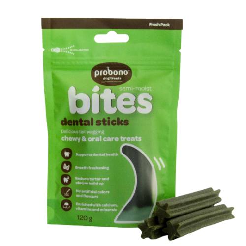 Probono Semi Moist Dental Sticks 120g