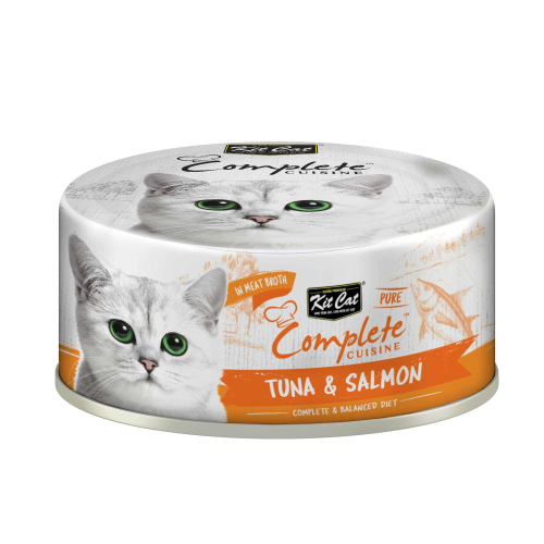 Kit Cat Complete Cuisine Tuna & Salmon 70g