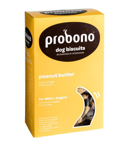 Probono Biscuits Peanut Butter Small Dog 1kg