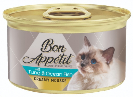 Bon Appetit Creamy Mousse Tuna &  O'Fish 85g x 12