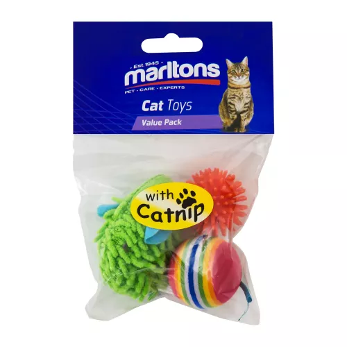 Marltons Value Cat Toy Pack Small