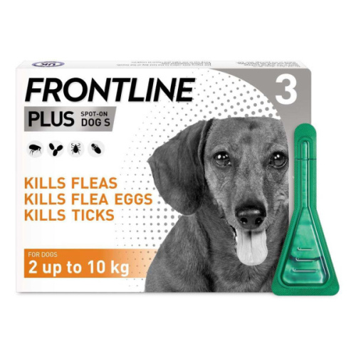 Frontline Plus Dog Small (0-10KG) 3 Pip