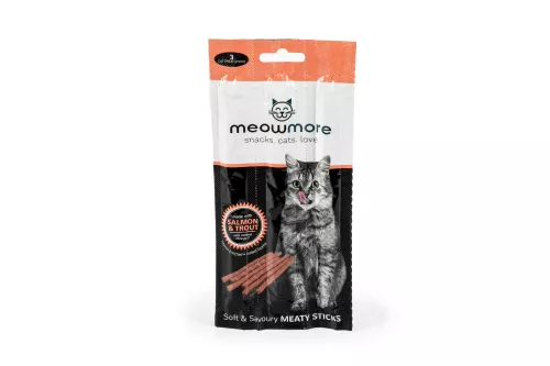 Kit Cat Meow More Meaty Sticks Salmon 15g