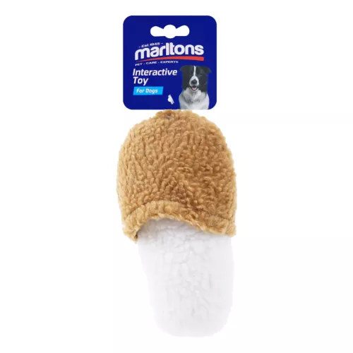 Marltons Plush Slipper (Sheepskin) 22cm x 13cm x 5cm