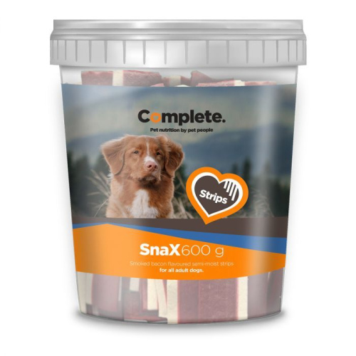 Complete Snax S/Moist Bacon Strips 600g