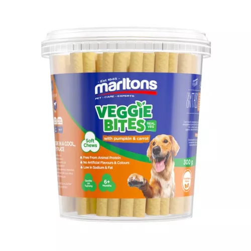 Marltons Veggie Bites Pumpkin & Carrot 4 x 300g