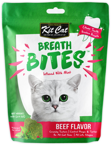 Kit Cat BreathBites Beef 60g