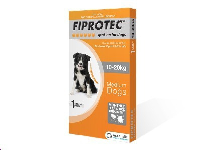 Fiprotec Dog 10 - 20kg Orange