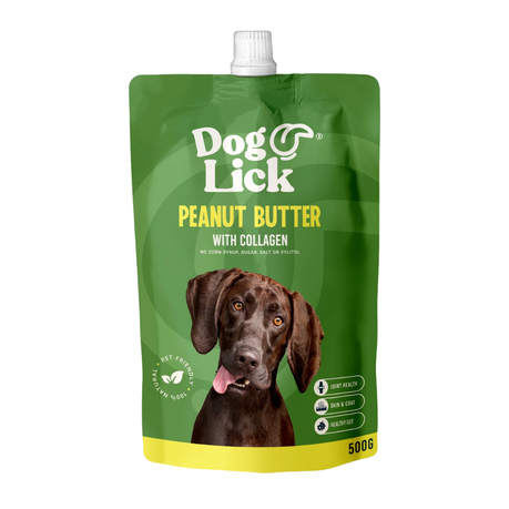 Dog Lick Peanut Butter With Collagen 500g