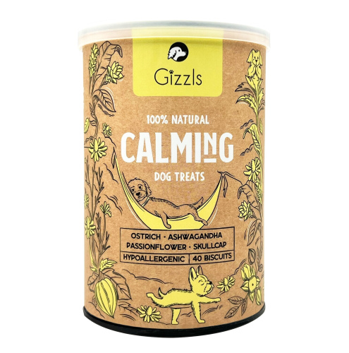 Gizzls Dog Botanicals Calming Biscuits 40's