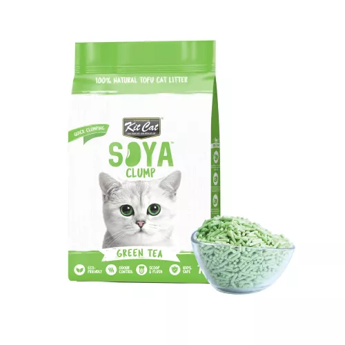 Kit Cat Soya Clump Cat Litter Green Tea 2.8kg