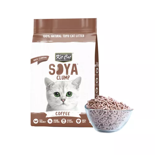 Kit Cat Soya Clump Cat Litter Coffee 2.8kg