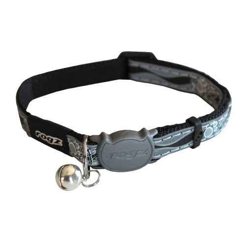 Rogz Cat Safeloc Collar NightCat Small