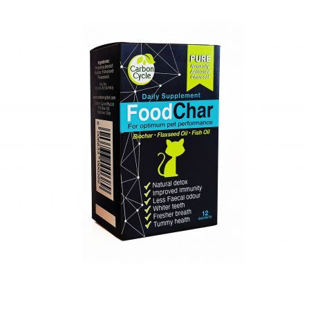 Carbon Cycle Food Char Cats 150ml (12 x 1g)