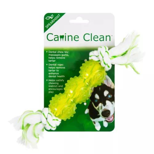 Canine Clean Detnal Rope Bone with TPR Tube Medium