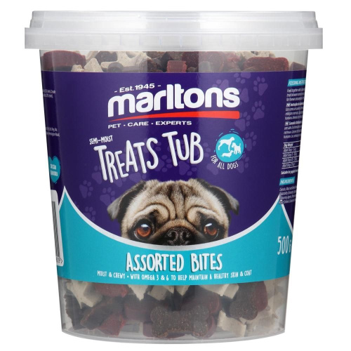 Marltons Semi Moist Assorted Treats 4 x 500g