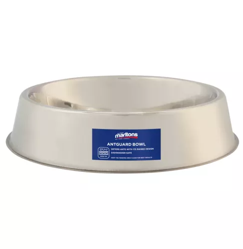 Marltons Antguard Stainless Steel Dog Bowl 2.4L