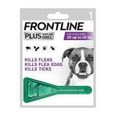 Frontline Plus Dog Large (20-40kg) 1 Pip