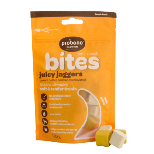 Probono Semi Moist Juicy Jaggers 120g