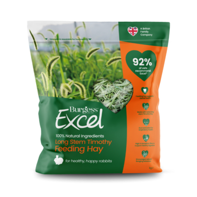 Burgess Excel Rabbit Long Stem Feeding Hay 1kg